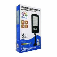 Lampara Suburbana Solar Sensor 20W 2250lm (APS08W25)