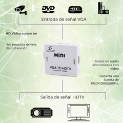 Adaptador VGA a HDMI en internet