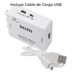 Adaptador AV (RCA) A HDMI - VIGOTECSHOP