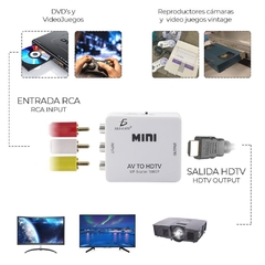 Adaptador AV (RCA) A HDMI - comprar en línea