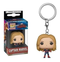 Marvel: Capitana Marvel llavero Funko POP!