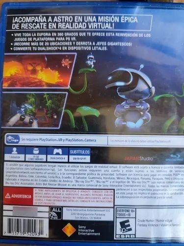 Juego sony ps4 deals astro bot vr