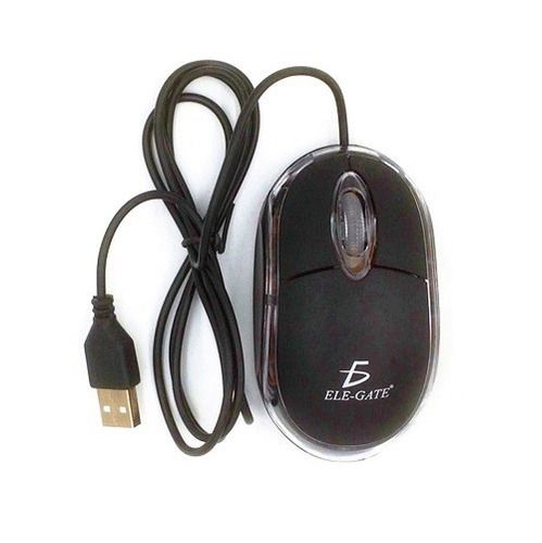 Mouse Alámbrico USB Ratón Óptico Luz PC Laptop Computadora