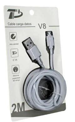 Cable de carga entrada tipo v8 - comprar en línea