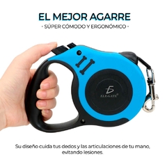 Correa retráctil de 5 metros para mascota - VIGOTECSHOP