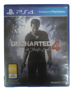 Juego Playstation 4 (PS4): Uncharted 4 - A Thief's End