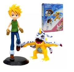 Figura Digimon Adventure Yamato Matt Y Gabumon Con Caja