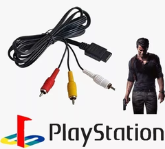 Cable Av Audio Y Video Compatible Con Playstation 1, 2, 3