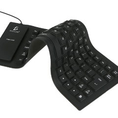 Mini Teclado Alambrico Flexible - comprar en línea