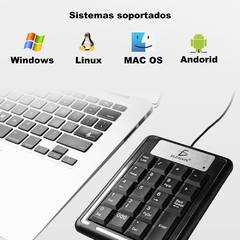 Teclado Numerico Usb Pc Laptop Computadoras Mac Windows - comprar en línea