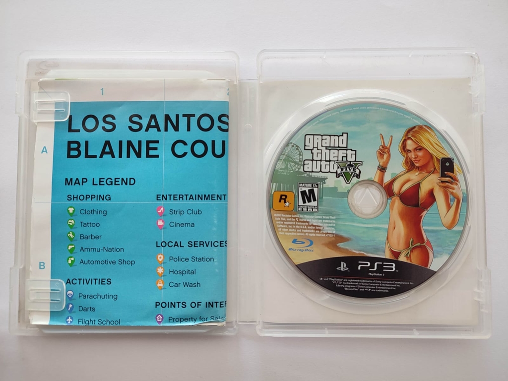 Juego Playstation 3 GTA 5