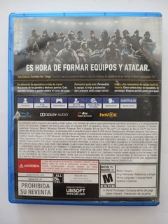 Juego Playstation 4 (PS4): Tom Clancy's Rainbow Six Siege en internet