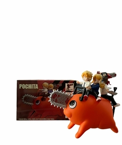 Figura Coleccionable Pochita Con Personajes Chainsawman - comprar en línea