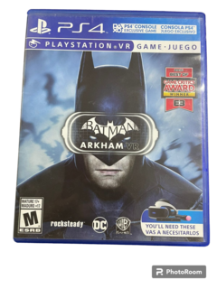 Juego Para Ps4: Batman Arkham Vr C