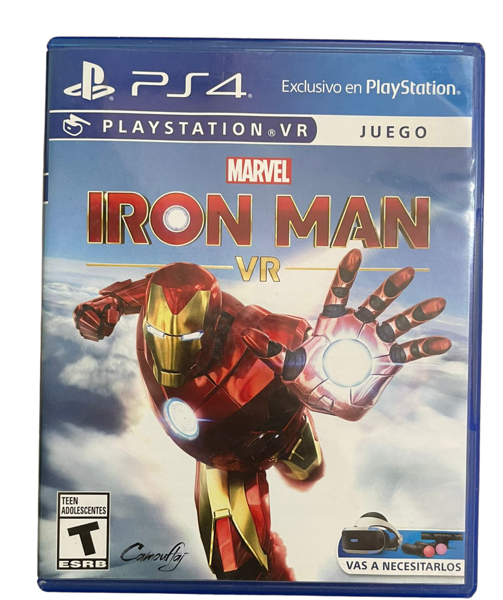 Juego de discount iron man ps4