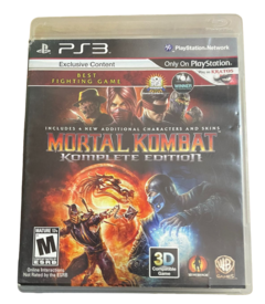 Juego Para Ps3: Mortal Kombat Komplete Edition