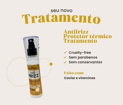 NoFrizz Umbrella Gold 110 Multifuncional 7x1 Anti Frizz Proteção Térmica - Cosmezi PRO | Leve a marca do Caviar para o seu Salão.