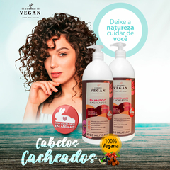 Condicionador Cabelos Crespos Vegano Cosmezi 1L - comprar online