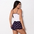 Baby Doll Suede Leve Com Cropped de Alcinhas - comprar online