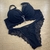 Conjunto Sensual com Bojo e Pala Rendada - comprar online