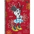 CADERNO 177x240MM - MINNIE MOUSE - ESPIRAL - 160 FOLHAS - FORONI