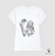 Camiseta Algodão Peruano - Iemanjá - SANNT - comprar online
