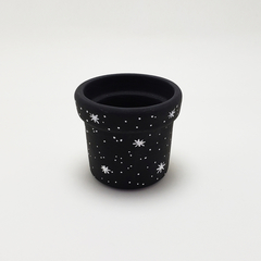 Vaso Cerâmica – Estrelado