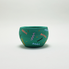 Vaso Cerâmica Cachepot – Zig Zag