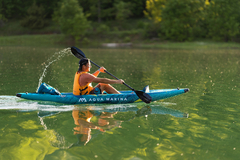 KAYAK INFLABLE AQUAMARINA STEAM PROFESIONAL - 1 PERSONA - Sup Inflables Parana