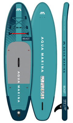 TABLA STAND UP PADDLE SUP AQUAMARINA BEAST 140KG 2023