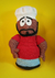 Amigurumi South Park (Chef)