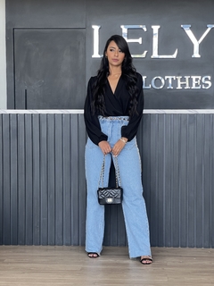 Wide leg jeans Chicago - Lelys Clothes