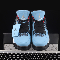 Nike Air Jordan 4 University Blue By Travis Scott na internet