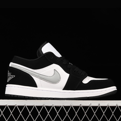 Nike Air Jordan 1 Low SE Silver Black - loja online