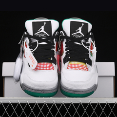 Imagem do Nike Air Jordan 4 Retro Lucid Green Rasta 2020