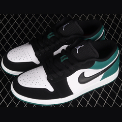 Nike Air Jordan 1 Low White Black Mystic Green - comprar online