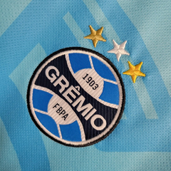 Uniforme Grêmio Celeste Titular 23-24 - Loja suicid drop