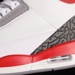 Imagem do Nike Air Jordan 3 OG 2022 Fire Red Cement