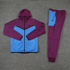 TRACKSUIT TECH-FLEECE NIKE WINE BLUE na internet