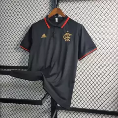 Uniforme Flamengo Polo Black 22-23