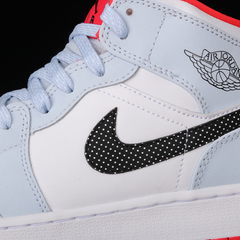 Nike Air Jordan 1 Mid Half Blue Polka Dot - comprar online