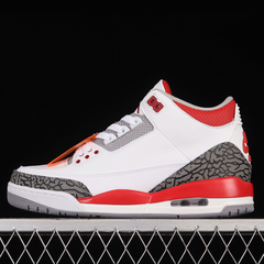 Nike Air Jordan 3 OG 2022 Fire Red Cement na internet