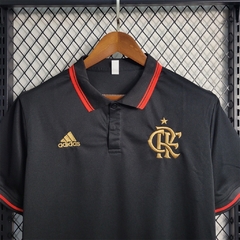 Uniforme Flamengo Polo Black 22-23 na internet