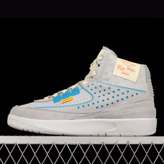 Nike Air Jordan 2 OG Union LA Grey Fog 2021 - Loja suicid drop