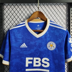 Uniforme Leicester City Titular 2021 na internet