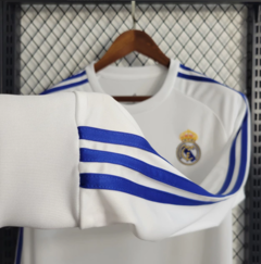 Uniforme Long Sleeve White Real Madrid 20-21 na internet