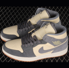 Nike Air Jordan 1 Mid Coconut Grey - Loja suicid drop