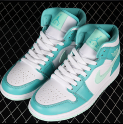 NikeAir Jordan 1 Mid Zoom Marine Green - Loja suicid drop