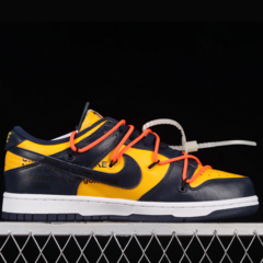 Nike SB Dunk Low Off-White Michigan (2021) na internet