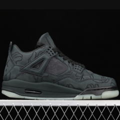 Nike Air Jordan 4 OG Kaws Black na internet